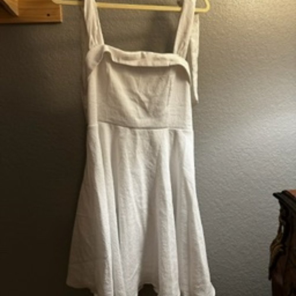 Shein White Dress